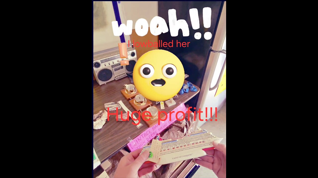 Finding rare items to flip for HUGE profit! What did she say?!?