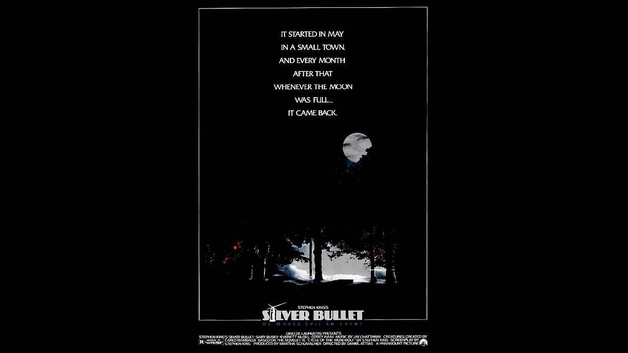 ⭐️40th Anniversary⭐️🎞Silver Bullet (R)🎞