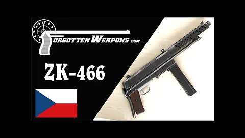 ZK-466: CZ Makes a Folding Submachine Gun