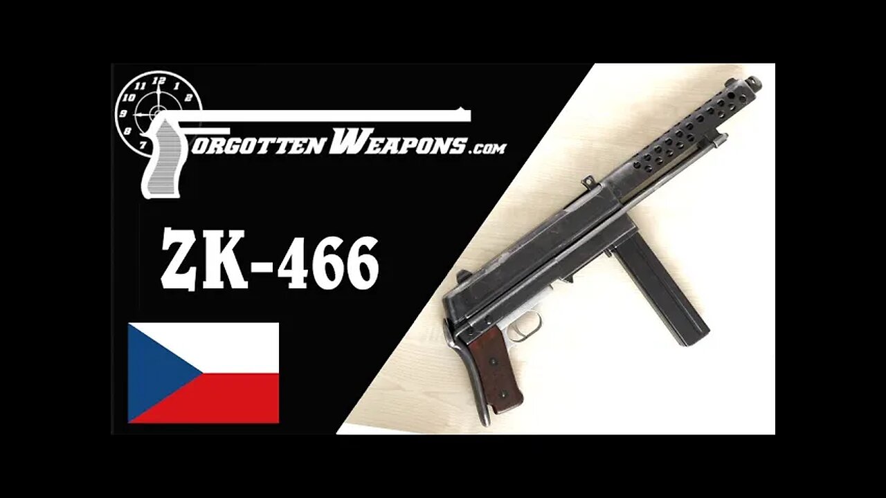 ZK-466: CZ Makes a Folding Submachine Gun