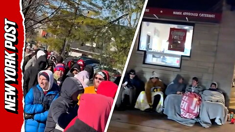 Hoosiers fans camp out overnight in freezing weather to secure bar spot