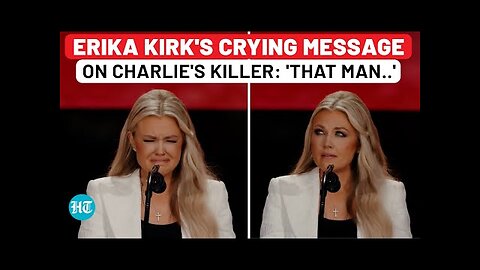 Erika Kirk’s Emotional Tribute: Faith, Forgiveness & Carrying Charlie’s Mission
