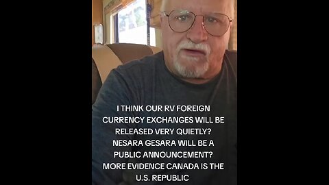 The RV Foreign Currency Exchange willbe rleased very quietly. NESARA and GESARA will not be a public