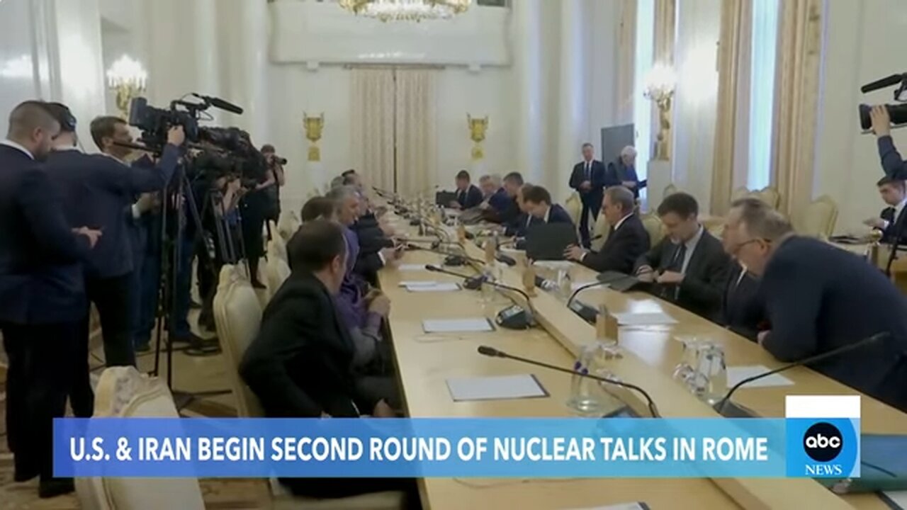 US and Iran have second round of nuclear talks in Rome