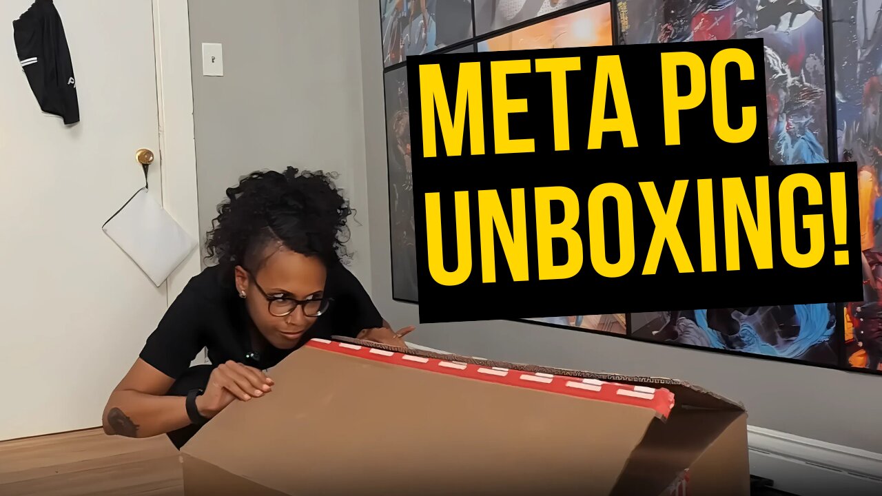 Unboxing my new Meta PC!