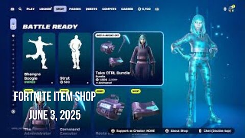 Fortnite Item Shop|June 3, 2025(*New* Take CTRL Bundle)