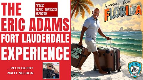 What happened with NYC Mayor Eric Adams MAGA event in Fort Lauderdale?