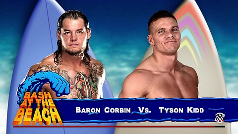 WWE 2k16 Baron Corbin vs Tyson Kidd