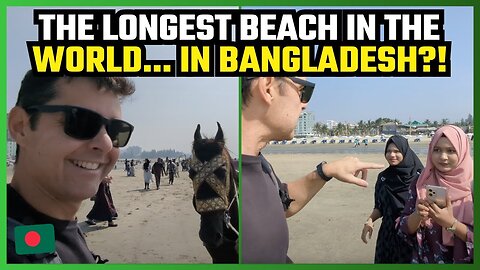 TRAVEL BANGLADESH! EXPLORING THE LONGEST BEACH IN THE WORLD! COX’S BAZAR IN SOUTH BANGLADESH