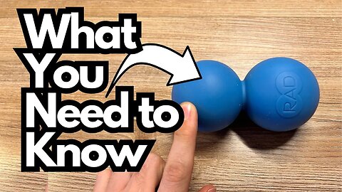 The REAL Way to Deal With Muscle Pain - RAD Myofascial Release Ball
