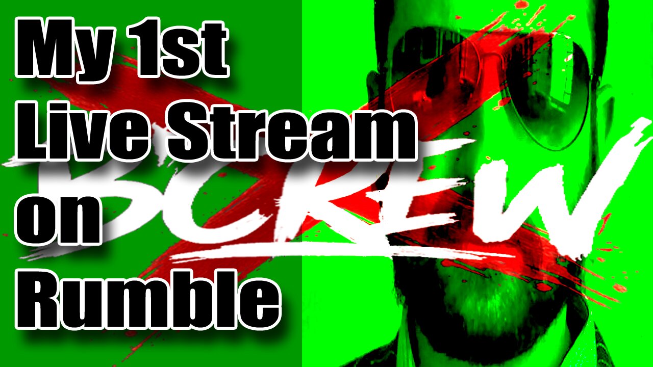 Welcome to My 1st Live Stream on Rumble