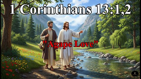 1 Corinthians 13:1-2, Though I speak with the tongues of men and of angels,