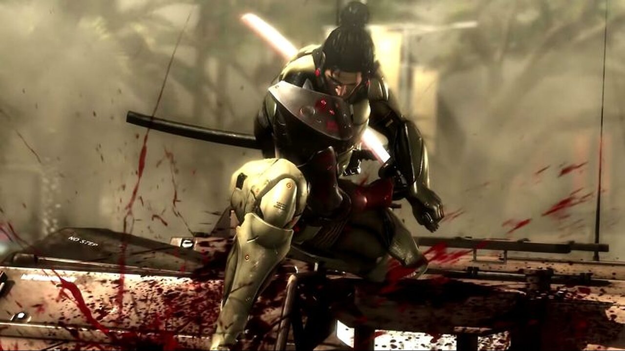 METAL GEARS RISING REVENGEANCE JETSTREAM SAM VS LQ8