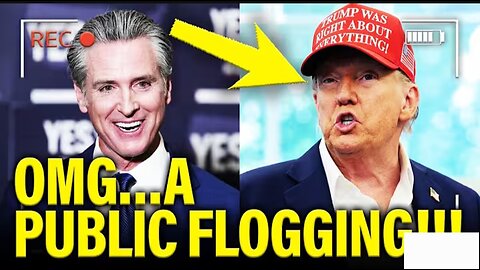 Trump FREEZES UP as Newsom SHREDS HIM IN PUBLIC