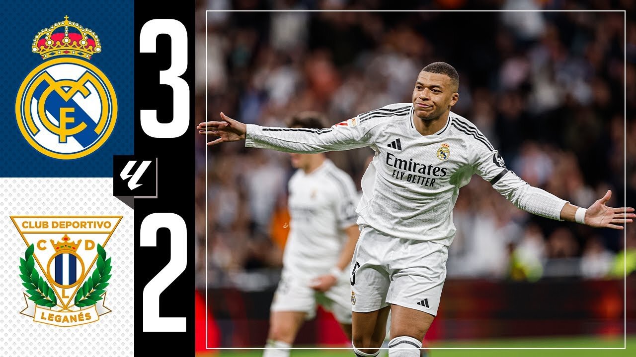 HIGHLIGHTS | Real Madrid 3-2 Leganes | LaLiga 2024/25