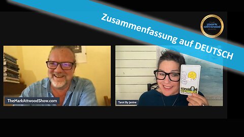 🔎 MARK ATTWOOD mit Tarot by Janine vom 05.05.2025 🎞🔮✨