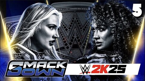 WWE 2K25 Smackdown May 16th 2025 - Match 5: This got BLOODY!