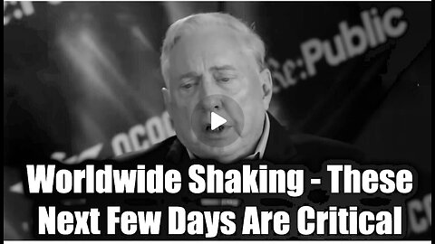 Douglas Macgregor DROP BOMBSHELL - These Next Few Days Are Critical > Worldwide Shaking
