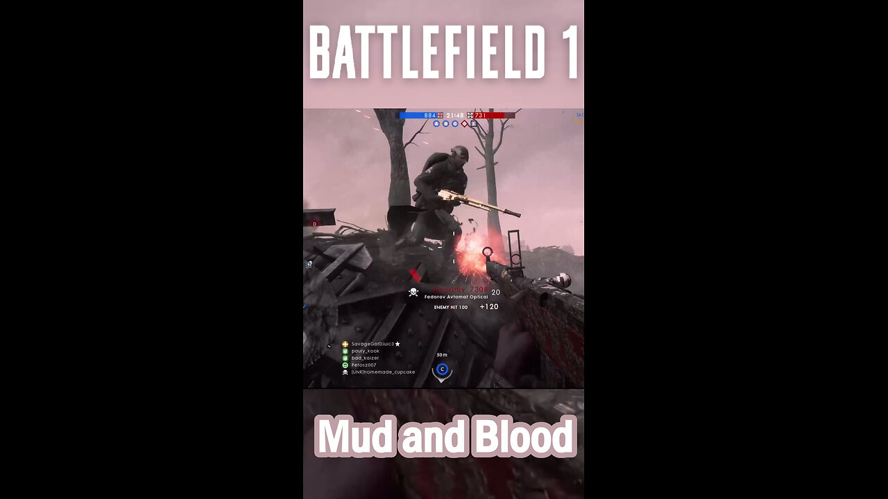 mud and blood