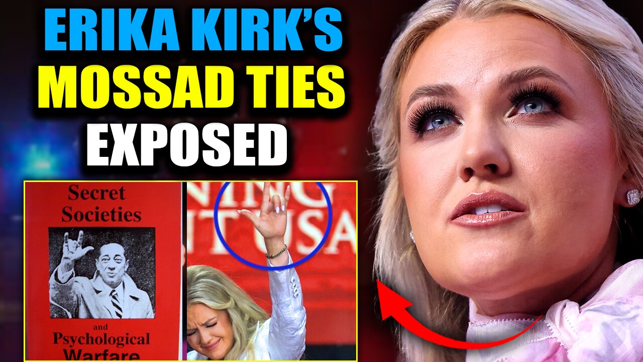 Leaked Files Reveal Charlie Kirk's Wife Erika Is a Child Trafficking Mossad Agent