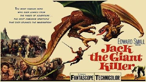 JACK THE GIANT KILLER 1962 Well Made Cash-In of Harryhausen's Sinbad Adventure FULL MOVIE HD & W/S