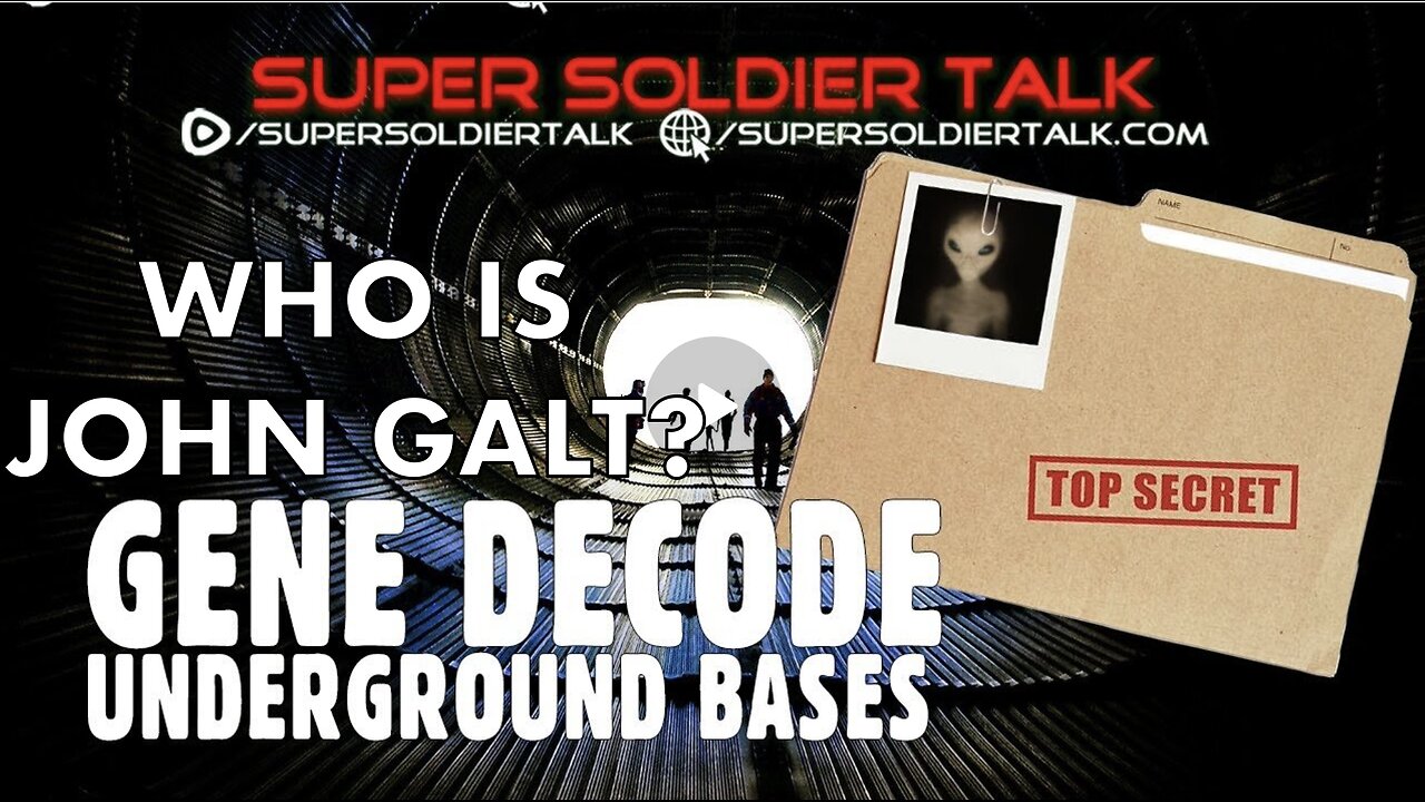 James Rink Interview W/ Gene Decode – Deep Underground Military Bases. SGANON, WHO IS JOHN GALT?