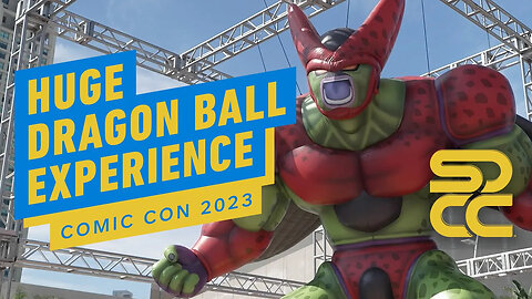 HUGE Dragon Ball Interactive Experience _ Comic Con 2023