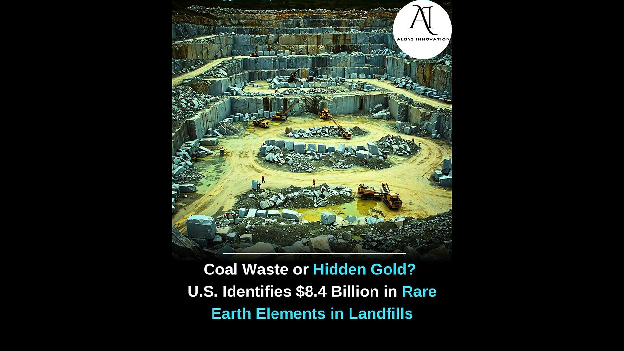 Coal Waste or Hidden Gold? The U.S. Just Found an $8.4 Billion Rare Earth Treasure!