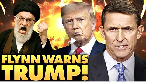 General Flynn ~ Gives Dark Warning ⚠️ |Trump Should NOT Go To War With Iran: 'It's a Trap...'