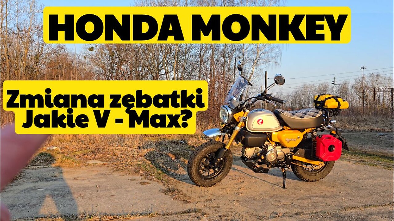 Poland on my Honda Monkey - V Max i kilka słów