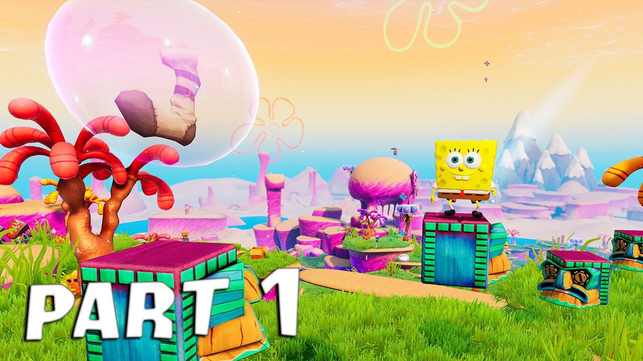 SPONGEBOB SQUAREPANTS: BATTLE FOR BIKINI BOTTOM - REHYDRATED WALKTHROUGH GAMEPLAY PART 1