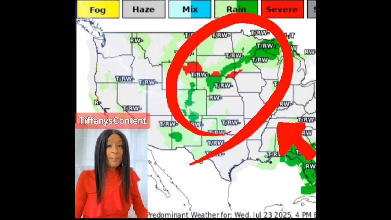 HEATWAVE +Flash Flood +Heavy Rain & +Severe Weather +Tornadoes possible & Tropical Disturbance 1!
