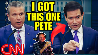 CNN Reporter Speechless When Marco Rubio & Pete Hegseth Fact Check His lies!