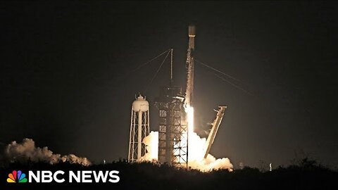 WATCH: NASA launches SPHEREx and PUNCH to explore space and sun | NBC News