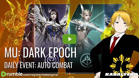 🔴 MU: Dark Epoch Gameplay 🎮 Daily Event: Auto Combat