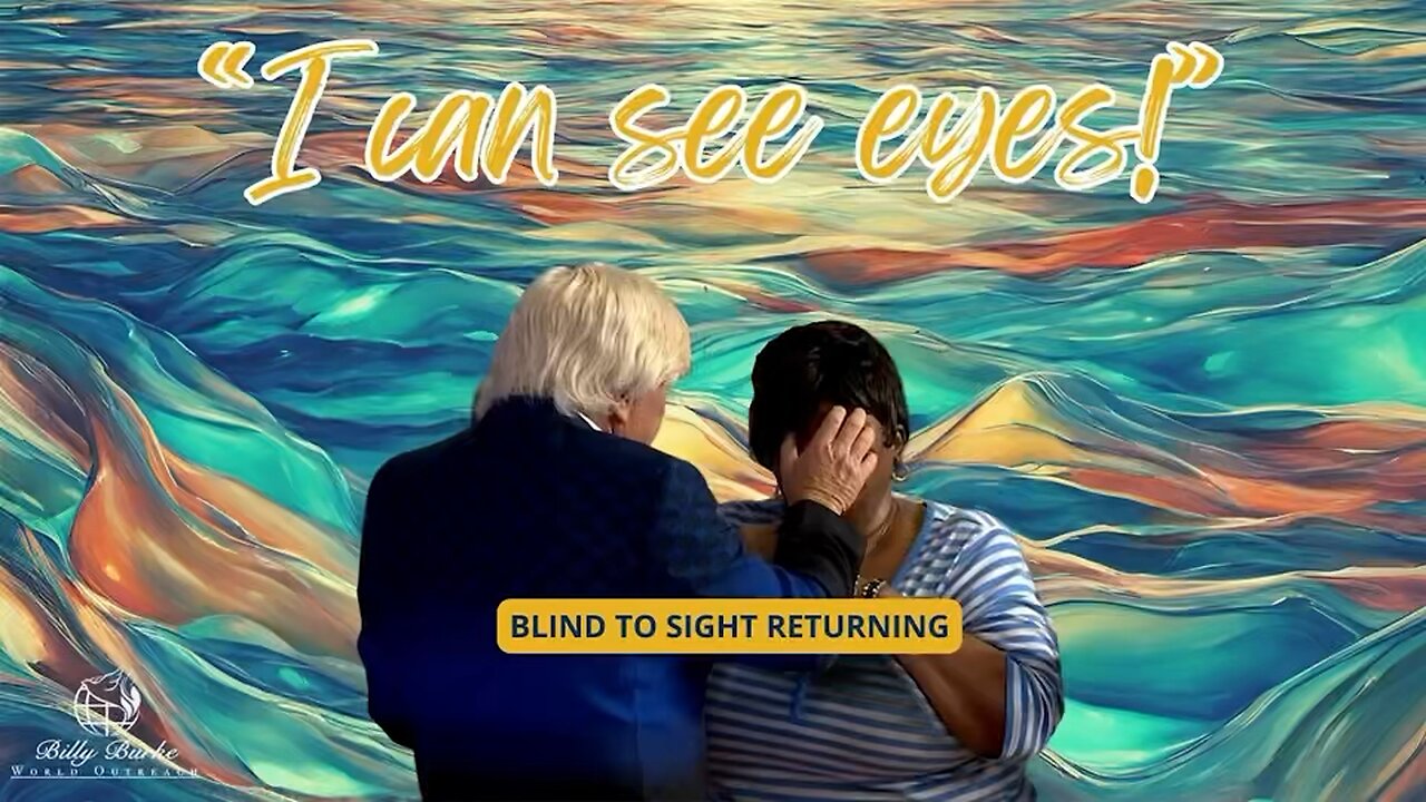 Blind to seeing!