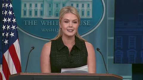 KAROLINE LEAVITT | Press Secretary Karoline Leavitt and Stephen Miller Brief Members of the Media, May 01, 2025