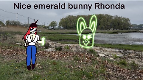 Rhonda’s emerald bunny