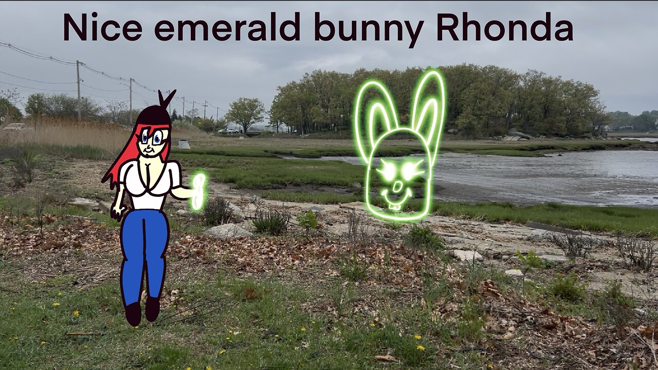 Rhonda’s emerald bunny