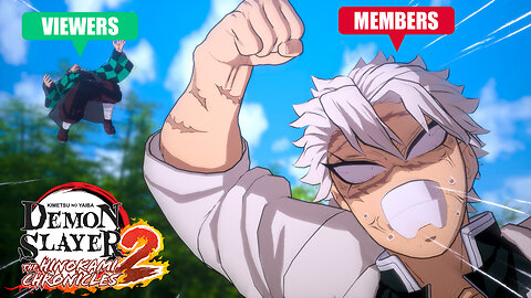 🔴 LIVE VIEWERS VS MEMBERS ⚔ TOP 100 RANK MUZAN 💥 DEMON SLAYER HINOKAMI CHRONICLES 2