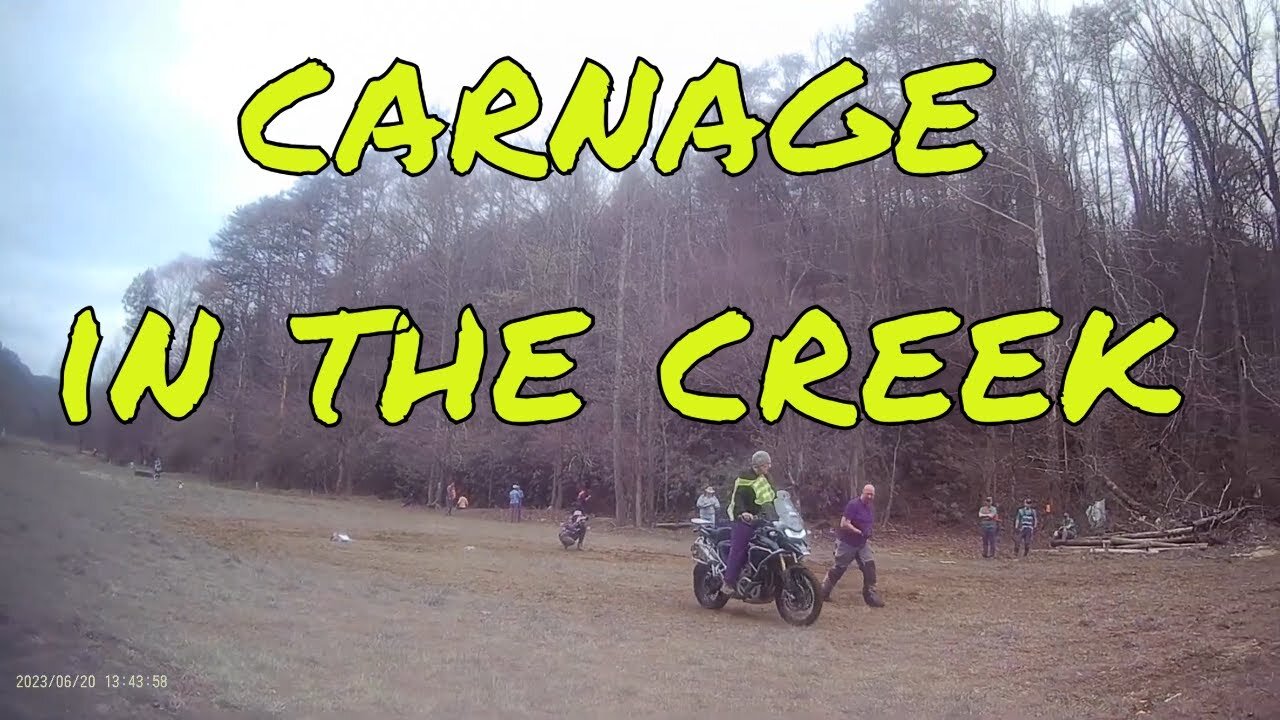 March Moto Madness 2025 Dueling Grounds CARNAGE IN THE CREEK Big Bikes Tellico Plains, TN