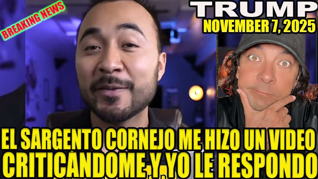 EL SARGENTO ME HIZO UN VIDEO CRITICANDOME Y YO LE ACLARO Y LE RESPONDO