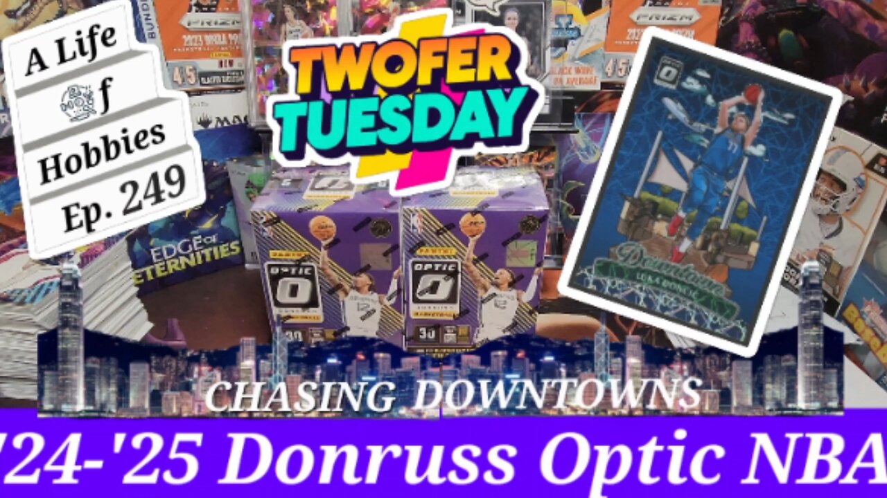 Chasing Downtowns in '24-'25 Donruss Optic NBA ON twofer Tuesday e249