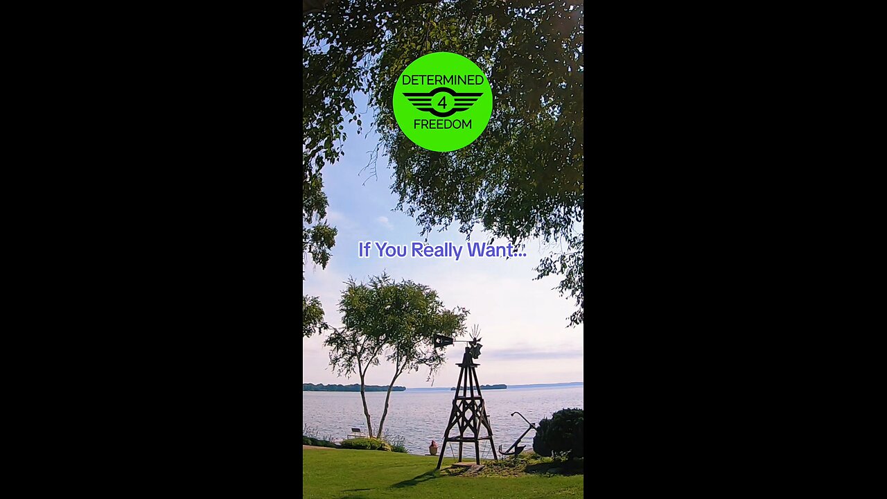 If You Really Want...