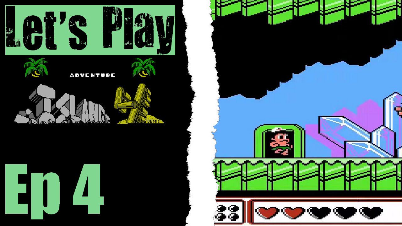 Let's Play Adventure Island 4 - 04 Hit It With A Hammer