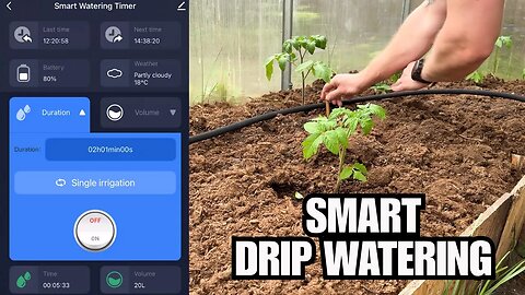 Smart Automatic Greenhouse Watering System