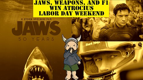 Jaws Beats New Releases as F1 Beats Superman