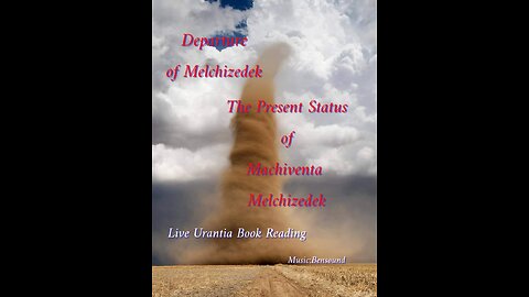 Departure of Melchizedek