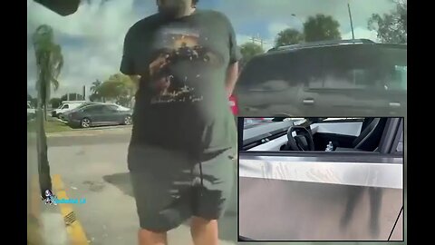 Disgusting! Liberal man sticks fingers in his butt and smears it on a Tesla Cybertruck.