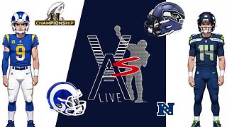VAS Live | Rams vs. Seahawks | NFC CHAMPIONSHIP GAME! Staphford vs Darnold